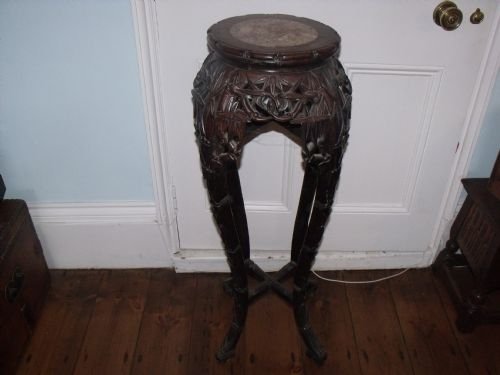good victorian chinese lamp stand