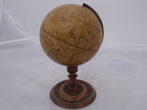 very fine c19th newton son 5in celestial desk globe
