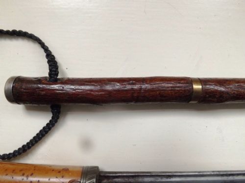 victorian country swordstick walking stick