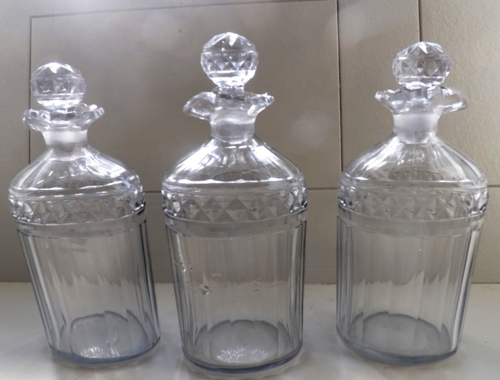 set three georgian c17901810 english decanters