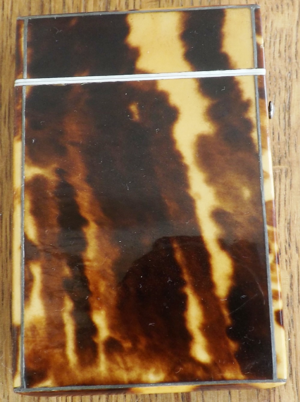 tortoiseshell card case c1820