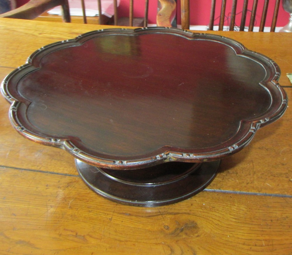 c19th lazy susan spinning tray