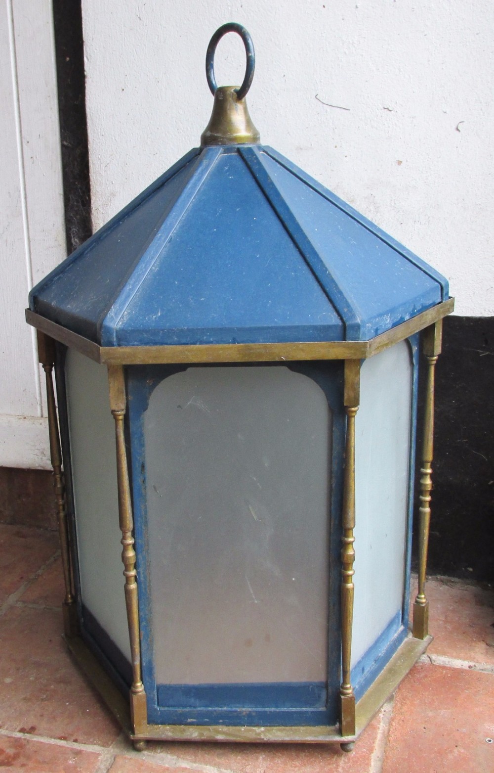 large victorian gas lamp